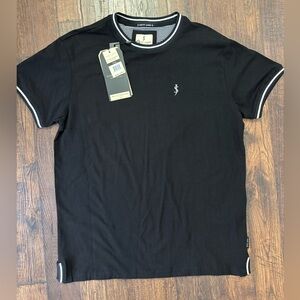 Scott James black T-shirt NWT